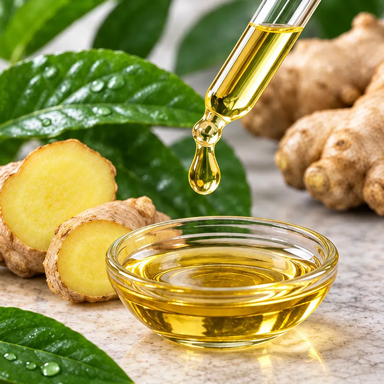 Έλαιο μαλλιών και κεφαλής με τζίντζερ, Disaar Hair Essential Oil, φροντίδα για τις ρίζες, 30 γρ φωτογραφία 6